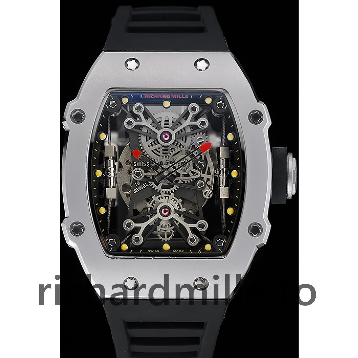 Richard Mille RM 27-01 1454254 Rubber Black Band Watch