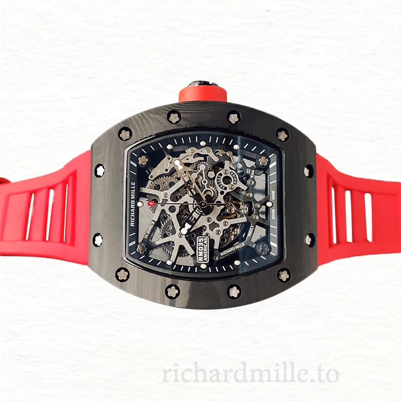 Richard Mille RM35 Mechanical Men Watch Skeleton Dial