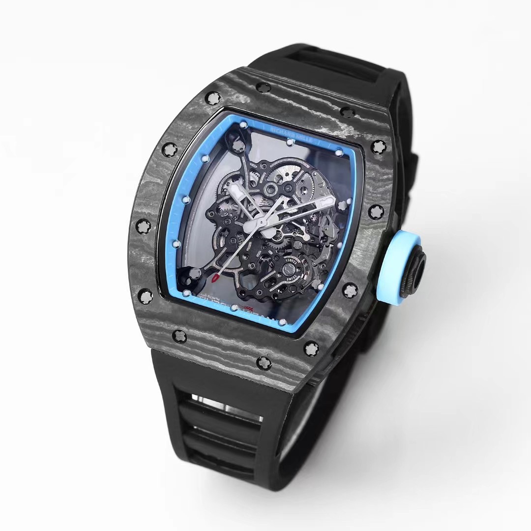 Replica Richard Mille RM 055 Watch – Lightweight NTPT Carbon, Swiss Craftsmanship