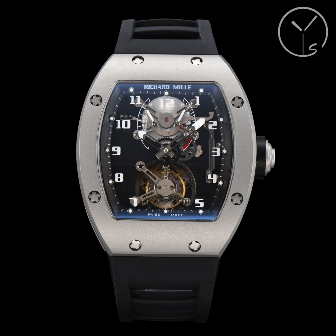Replica Richard Mille RM001 Super Clone Tourbillon – Best Titanium Skeleton Watch