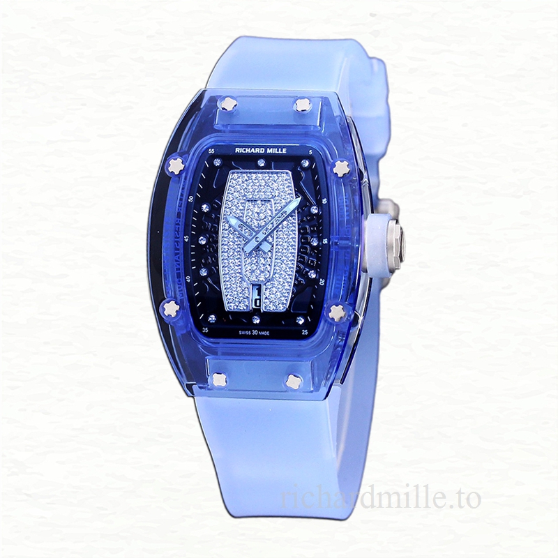 Richard Mille RM 07-02 Automatic Ladies Watch Acrylic Rubber Band