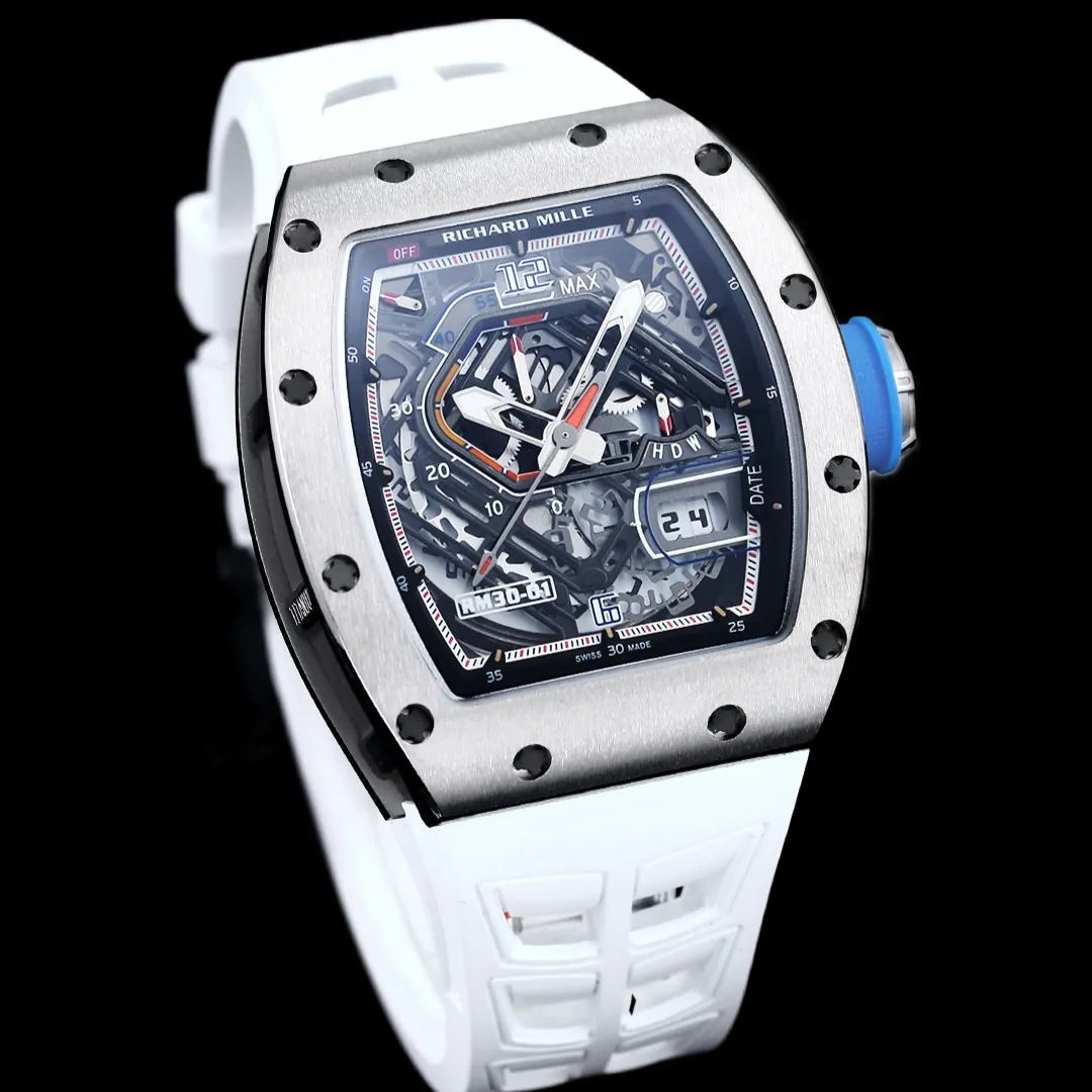 Richard Mille RM30-01 Titanium Automatic Skeleton Watch 40x50x16mm Replica Watch