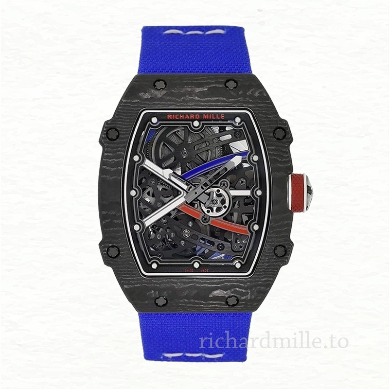 Richard Mille RM 67-02 Transparent Dial Men’s Strap Watch