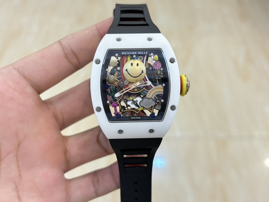 Richard Mille RM 88 Smiley V2 Super Clone Replica Swiss Automatic Movement