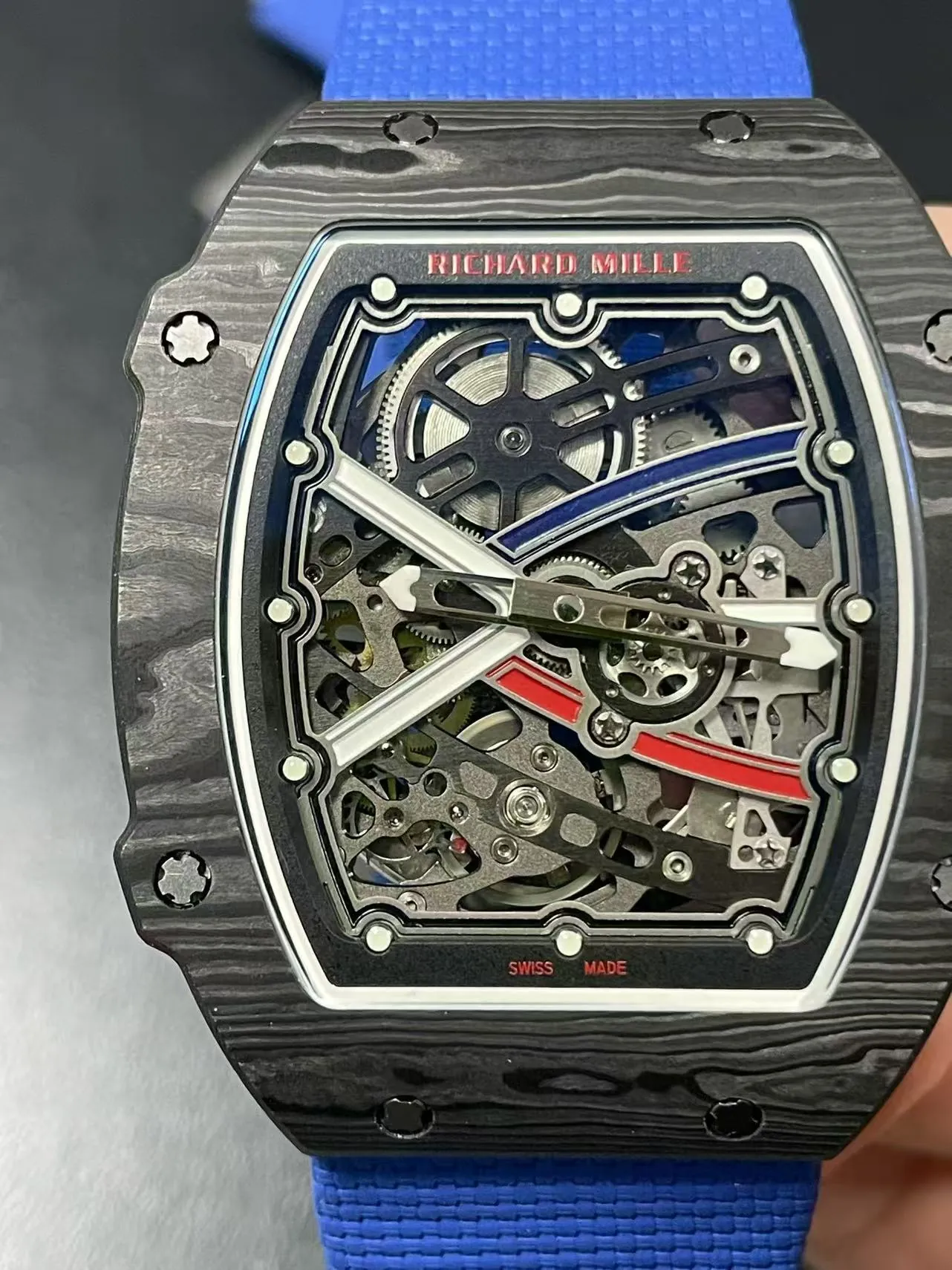 Richard Mille RM 67-02 Ultra Thin Automatic Carbon TPT Super Clone - 7.8mm