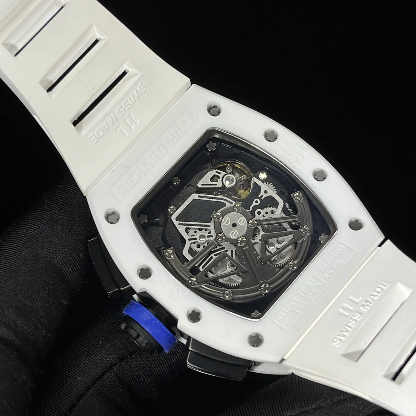 Replica Richard Mille RM 11-02 White Ceramic 7750 Movement Chronograph Super Clone