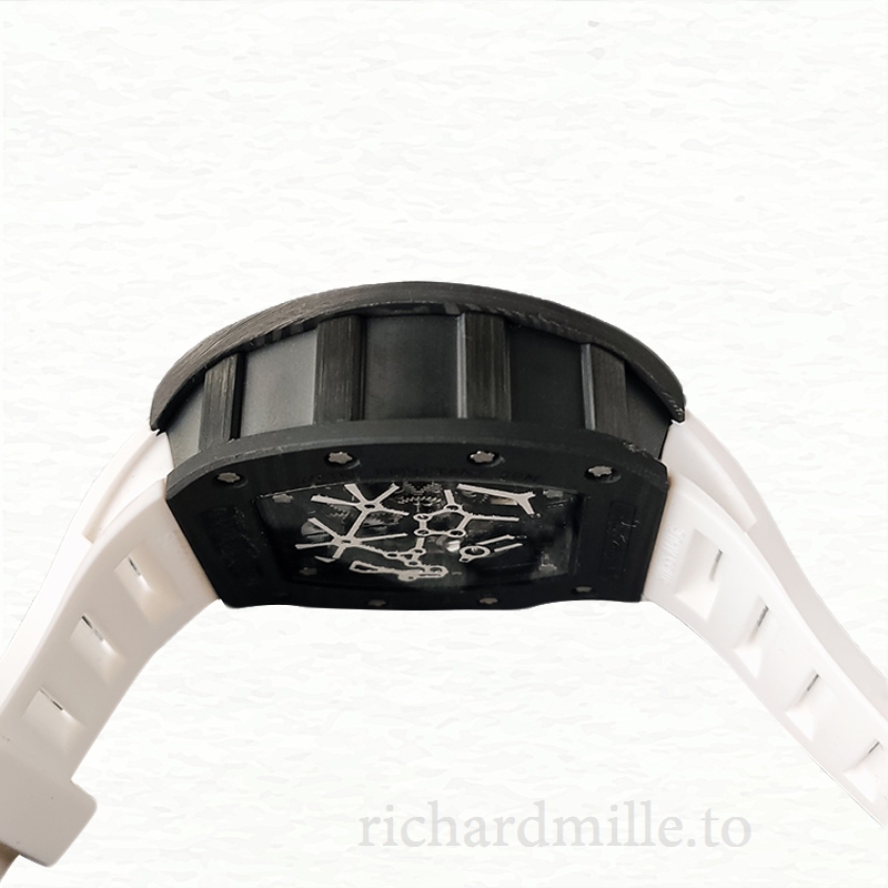 Richard Mille RM35 Mechanical Men Watch Skeleton Dial Rubber Band