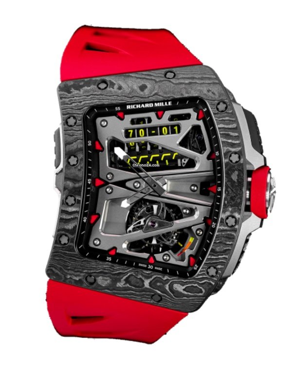Richard Mille Manual Winding Tourbillon Alain Prost Carbon TPT Limited edition of 30 pieces – RM70-01
