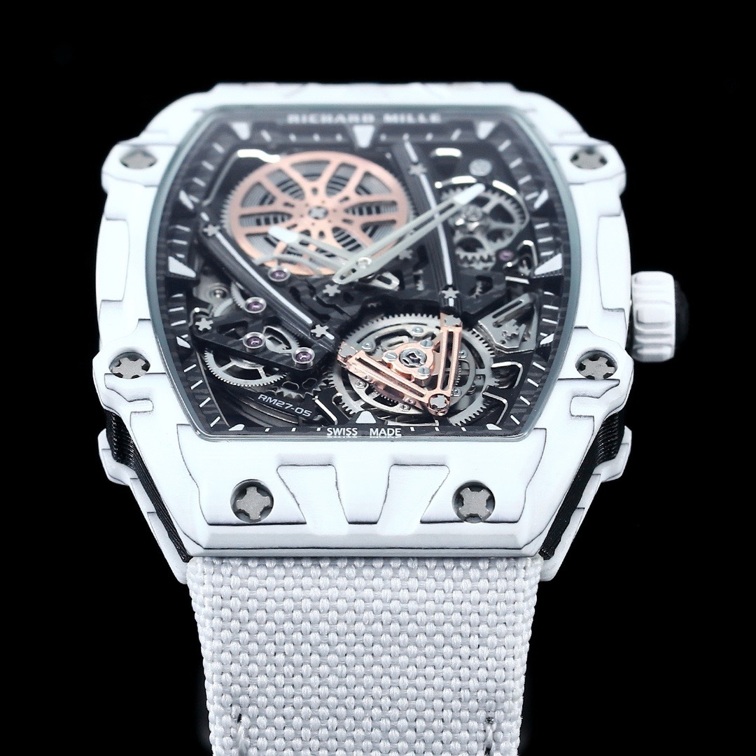 Richard Mille RM 27-05 Rafael Nadal Super Clone Ultra Lightweight Flying Tourbillon Replica Watch