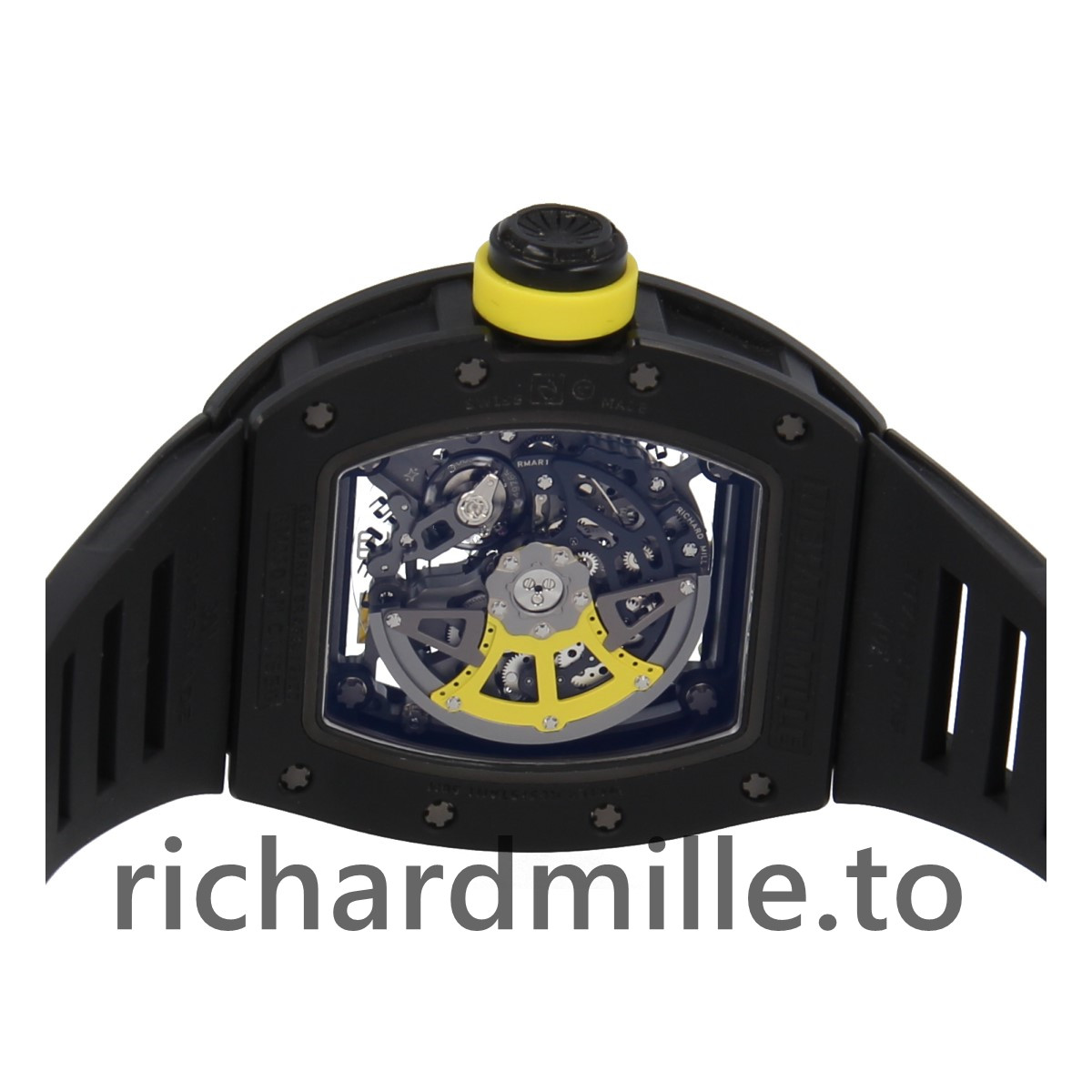 Richard Mille RM 030 Rubber Transparent Dial Watch