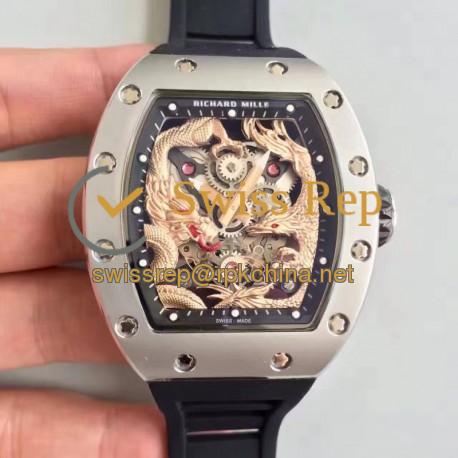 RM57-01 Jackie Chan SS Rose Gold Dial M9015