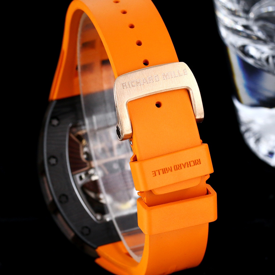 High-End Luxury Replica Richard Mille RM 47 Samurai Watch – Carbon Barrel Case, Swiss Tourbillon Movement