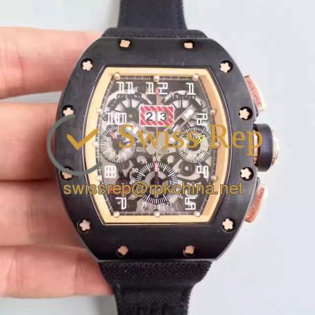 RM011-FM Ceramic Yellow Skeleton Dial 7750