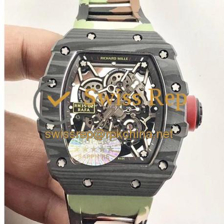 RM35-02 Rafael Nadal KVF Forged Carbon Skeleton Dial M8215