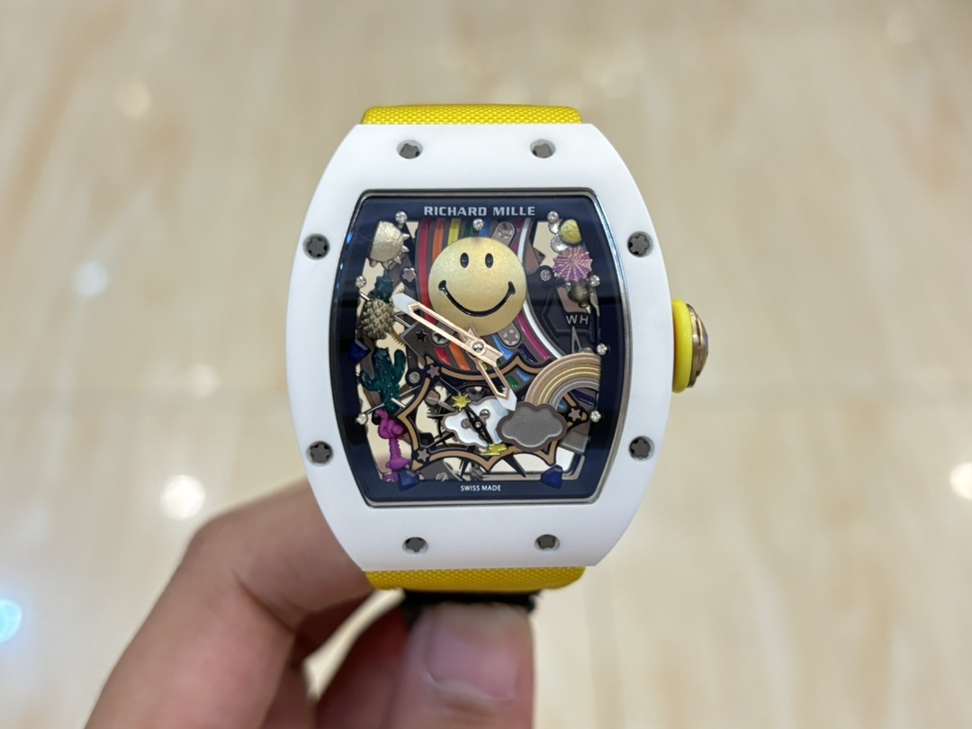 Replica Richard Mille RM 88 Smiley Super Clone Watch – Swiss Automatic Tourbillon, Openworked Dial