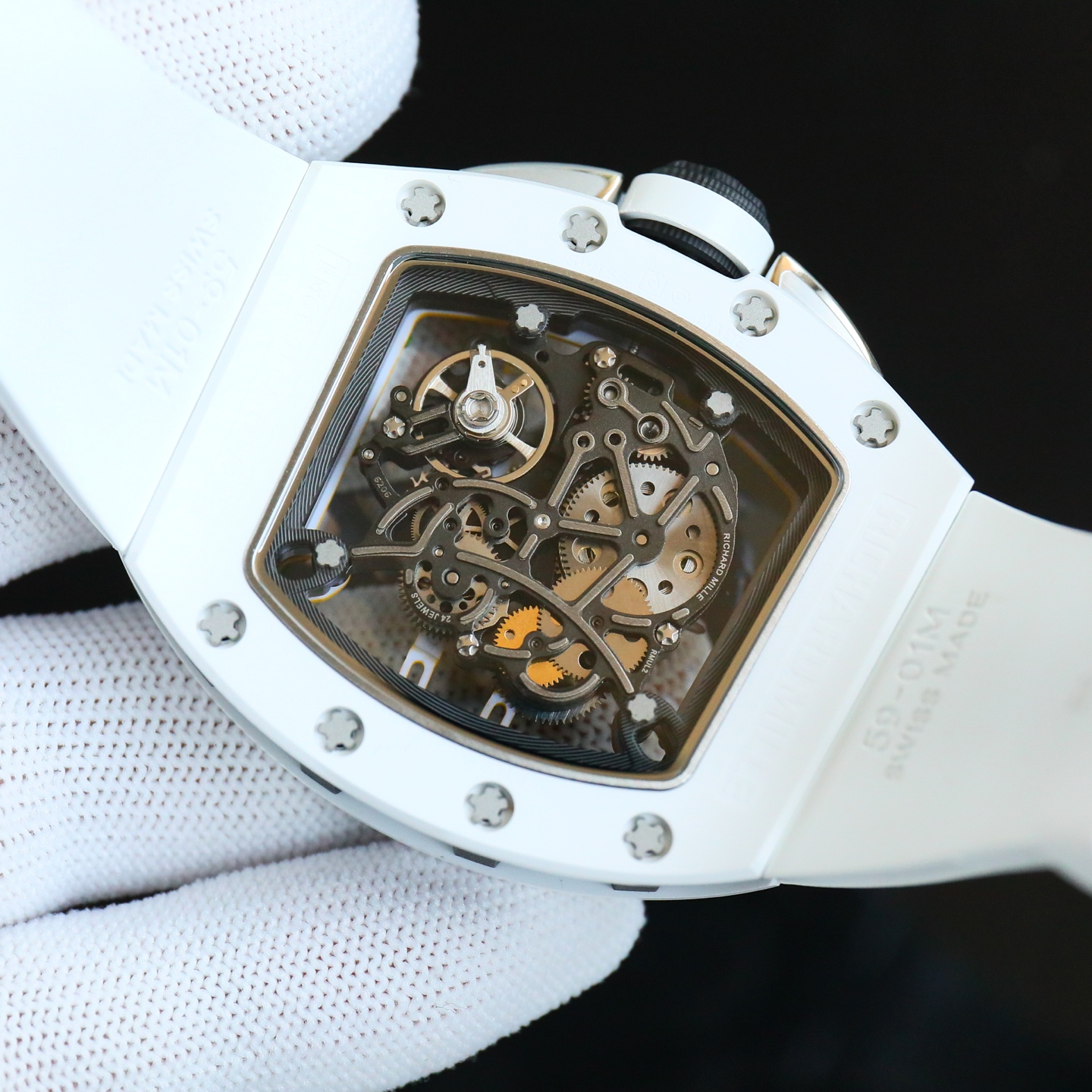 Best Richard Mille RM 61-01 Replica Yohan Blake Watch | Swiss Movement | Luxury Ceramic Carbon Fiber Design