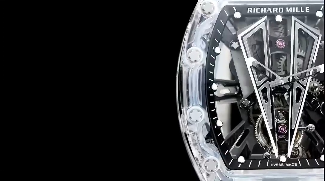 Luxury Richard Mille RM 27-03 Replica Swiss Tourbillon Skeleton Dial – White Rubber Strap, Carbon Fiber Case