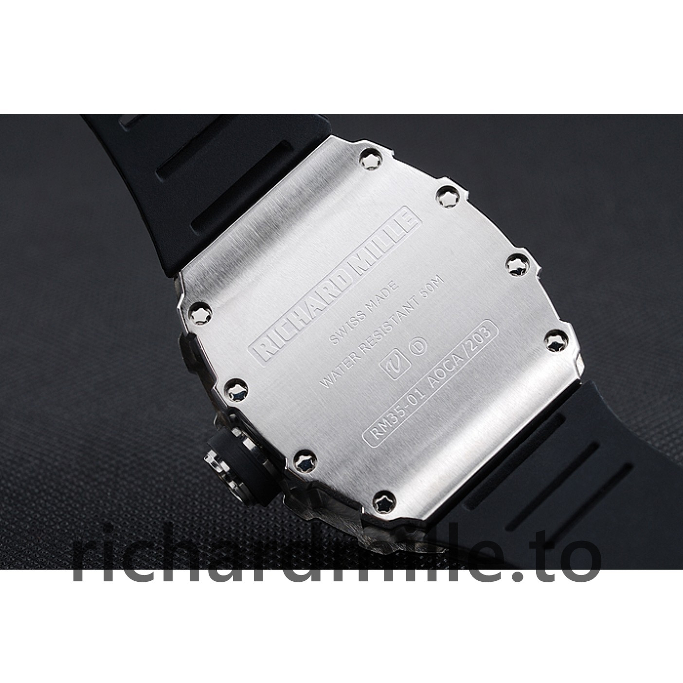 Richard Mille RM 35-01 Rafa 1454198 Black Dial Rubber Watch