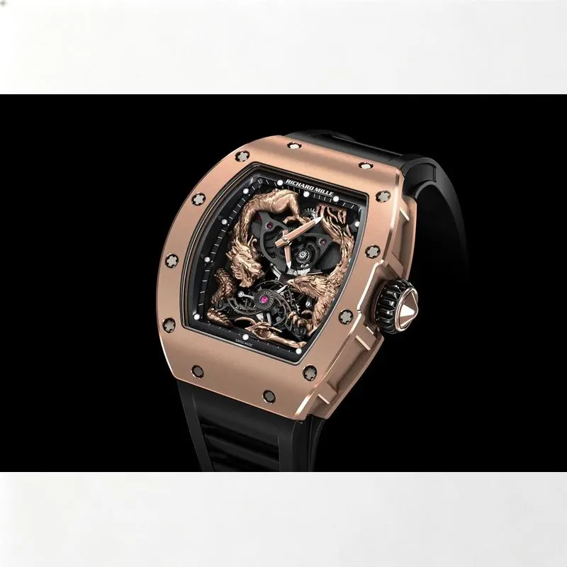 Richard Mille RM 57-01 Jackie Chan Tourbillon Dragon Phoenix Super Clone