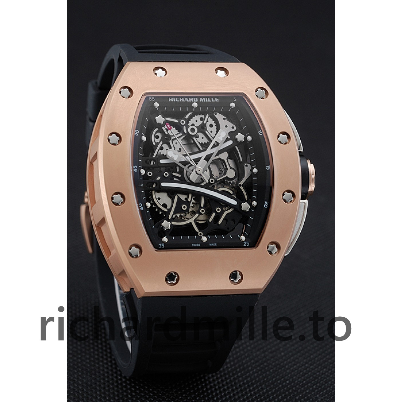 Richard Mille RM 61-01 1454203 Black Dial Men Watch
