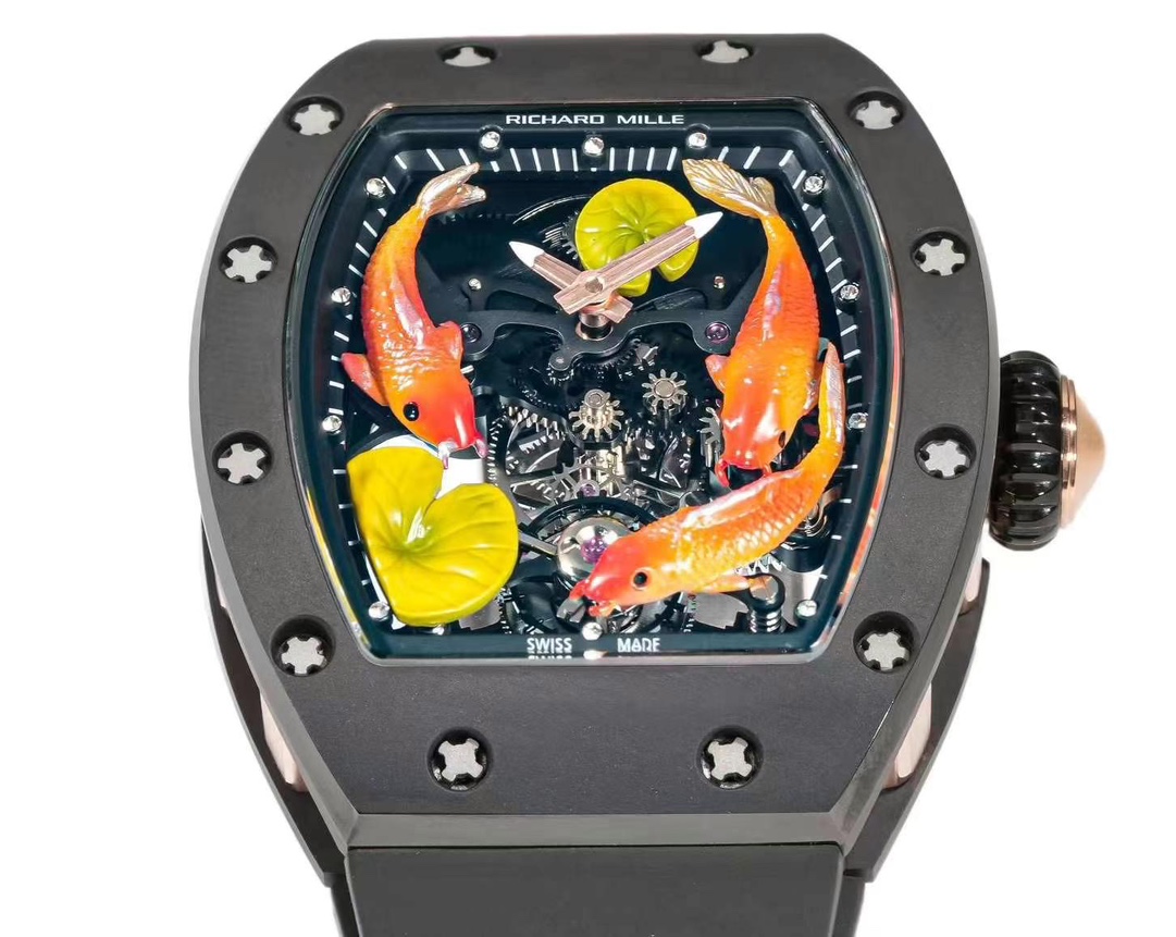 Richard Mille RM S10 Koi Tourbillon Replica Watch Limited Edition