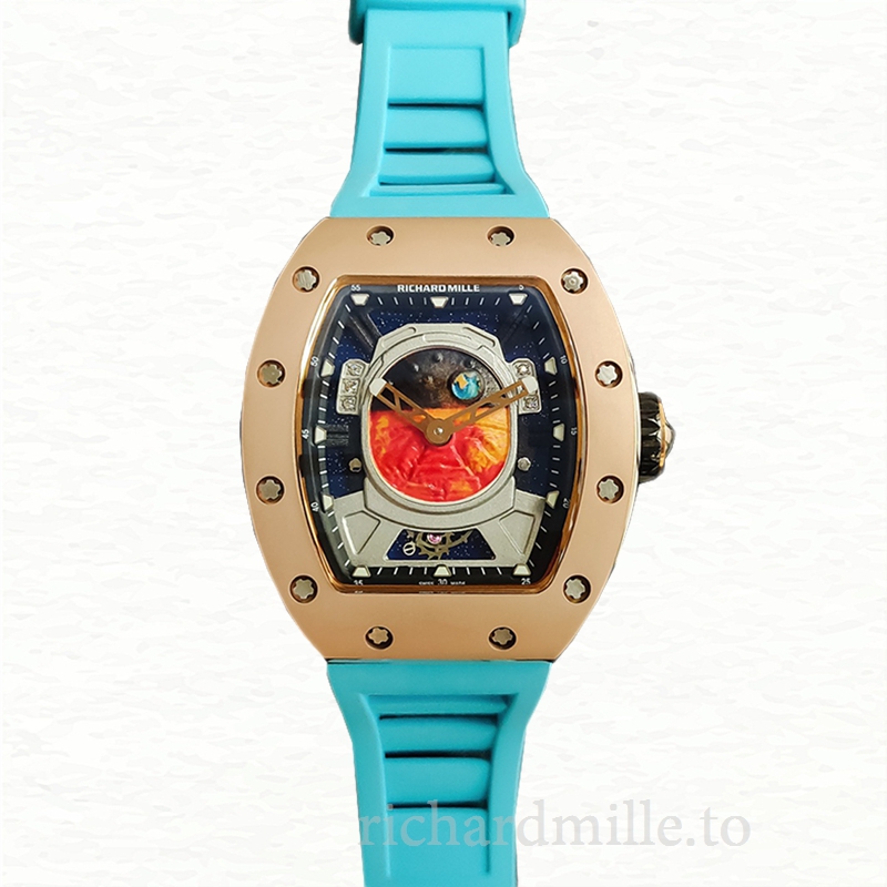 Richard Mille RM52-05 Men Mechanical Watch Mars Earth Dial