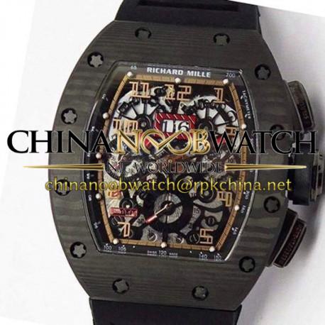 RM011-FM Felipe Massa Chrono Forged Carbon Gold Dial Swiss 7750