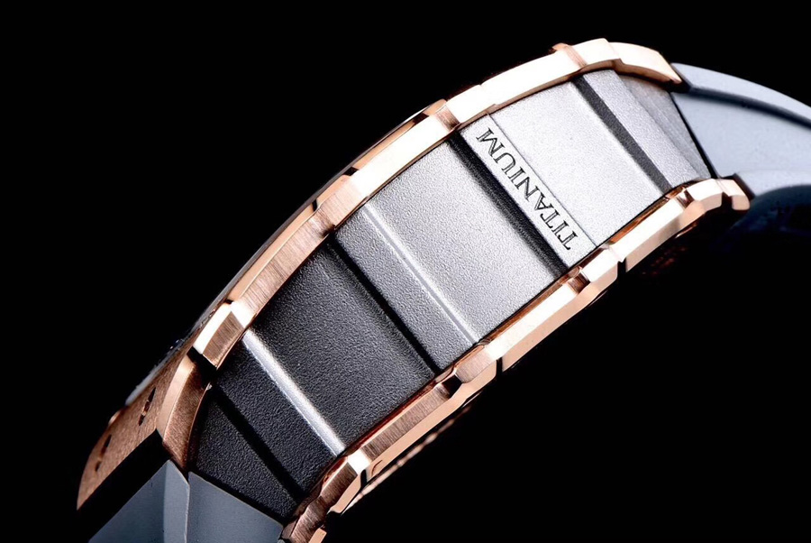 Richard Mille Replica RM 11-03 Grey Rubber Strap
