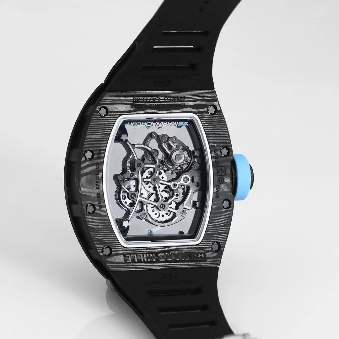 Replica Richard Mille RM 055 Watch – Lightweight NTPT Carbon, Swiss Craftsmanship