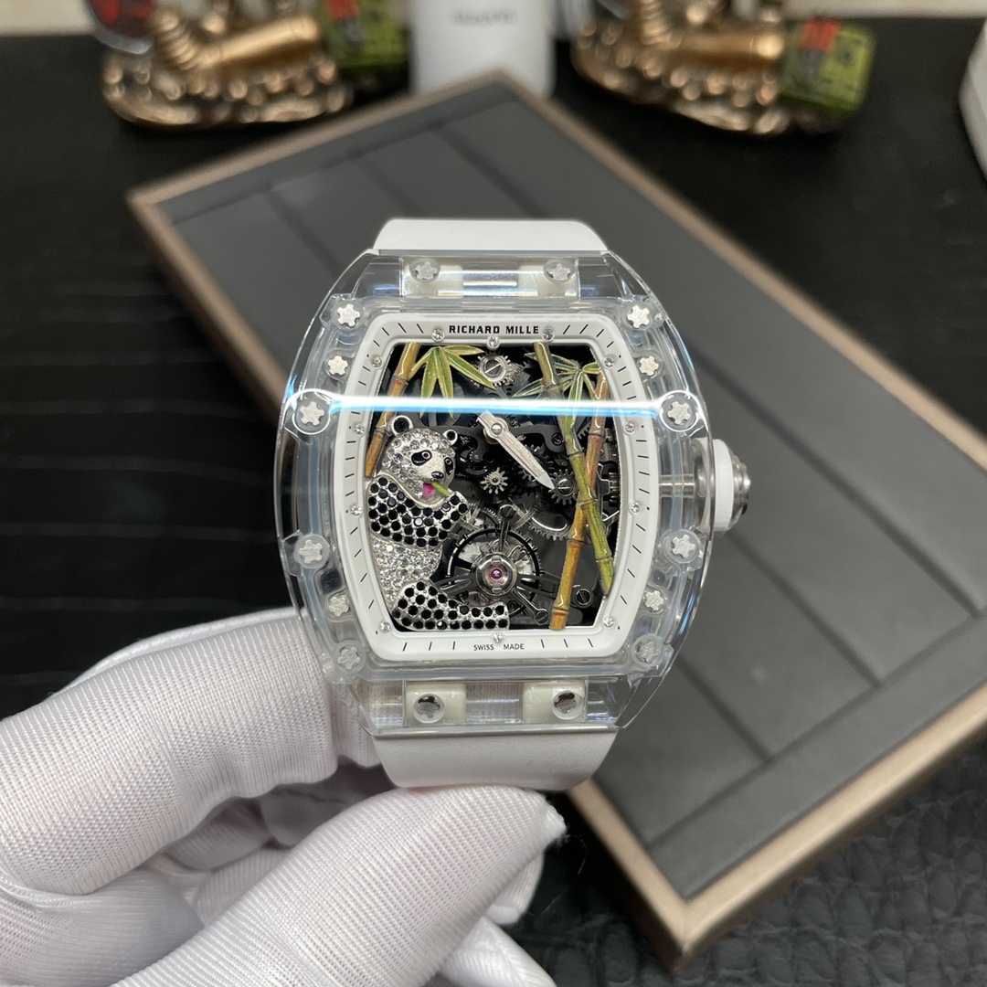 Richard Mille RM 26-01 Replica Panda Dial Watch – Swiss Tourbillon Movement, Sapphire Crystal Case, Luxury Design