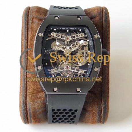 RM27 Tourbillon Rafael Nadal Limited Edition EURF Ceramic Skeleton Dial Tourbillon