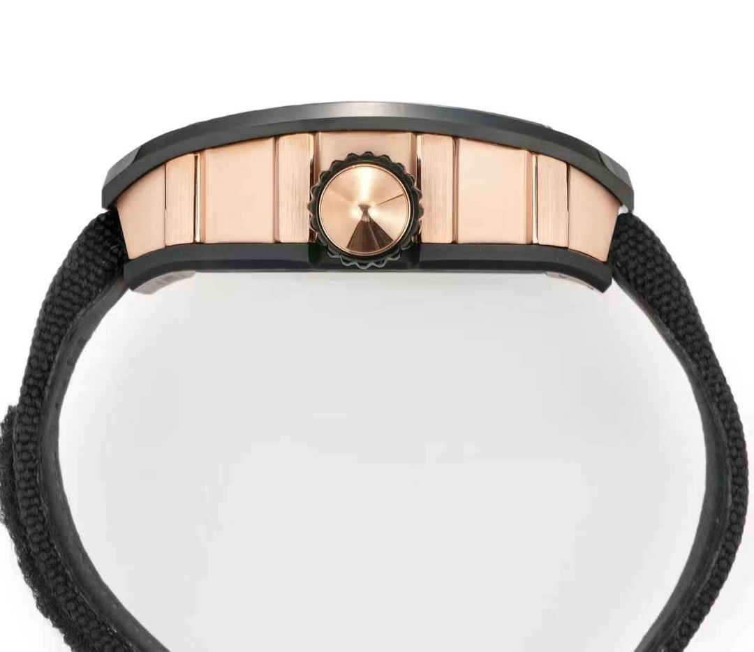 Swiss RICHARD MILLE RM S10 Replica – Koi Tourbillon, Black Steel Case, Sport Style