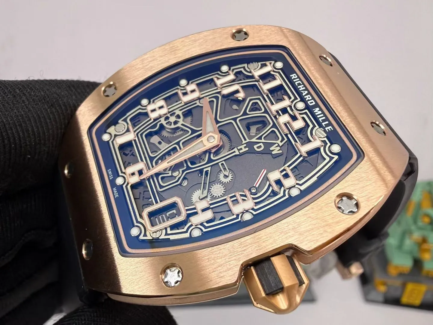 Richard Mille RM 67-01 Ultra Thin 7.75mm Titanium Skeleton Watch