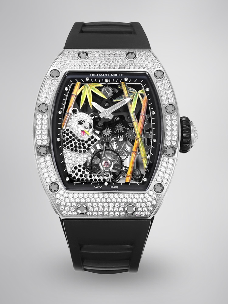 Richard Mille RM 26-01 Panda Diamond "Diamond Crusher" Replica Watch Women