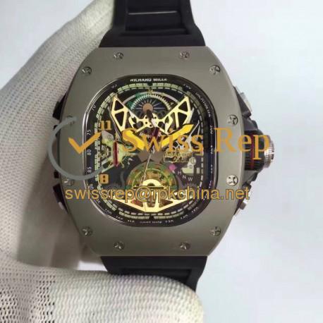 RM50-02 ACJ KVF PVD Skeleton Dial M6T51