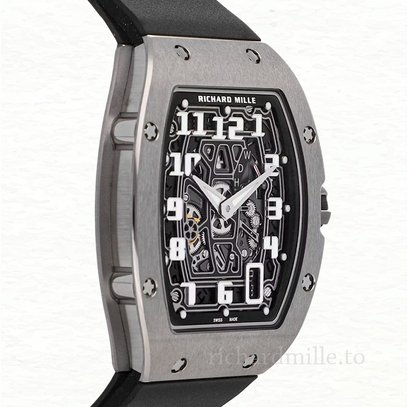 Richard Mille RM 67-01 Black Dial Men’s Rubber Band Automatic