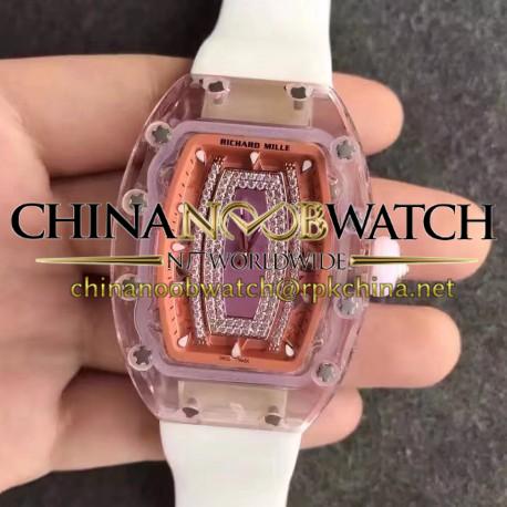 RM07 Ladies Sapphire Orange &amp; Diamonds Dial M6T51