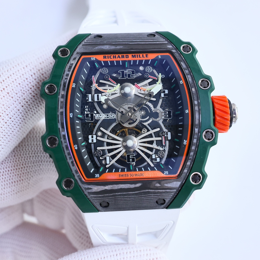 Replica Richard Mille RM 21-02 Tourbillon Aerodyne Super Clone – Carbon Fiber