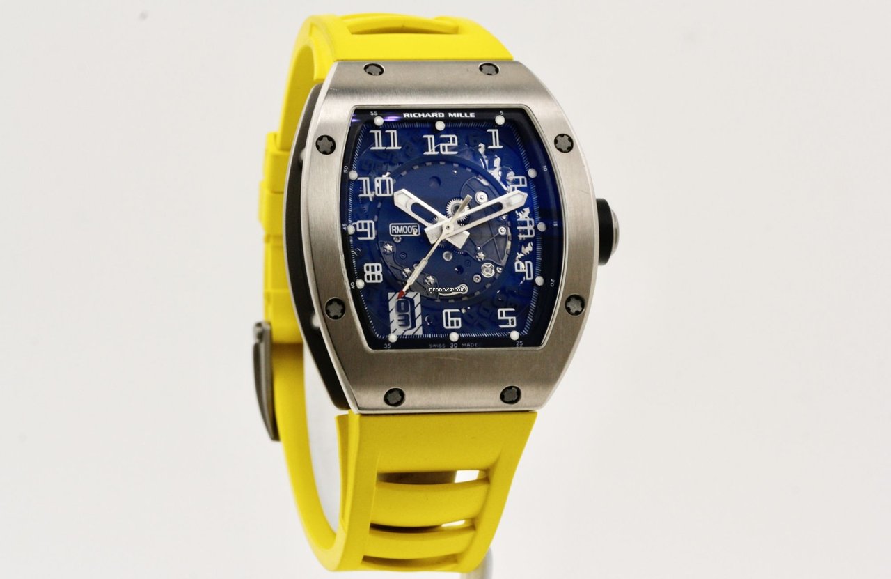Richard Mille Rm005 – Titanium – With Box And Papers RM SERVICE 2020