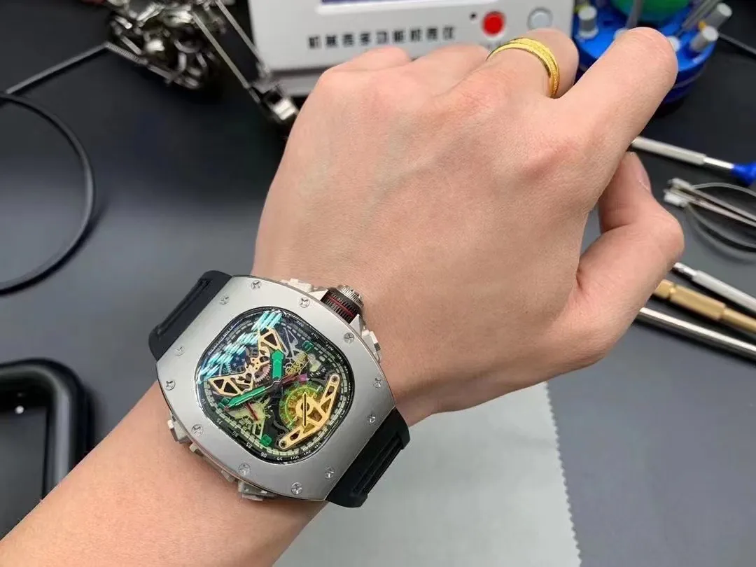 Richard Mille RM 50-02 ACJ Tourbillon Split-Seconds Chronograph Replica Watch