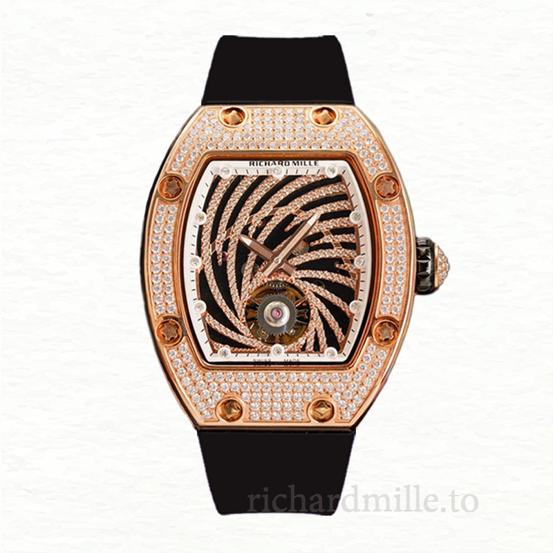 Richard Mille RM51-02 Automatic Ladies Dot Diamond Dial Watch