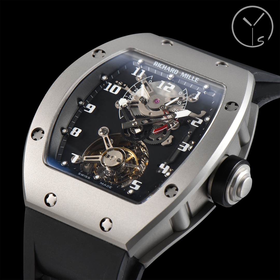 Replica Richard Mille RM001 Super Clone Tourbillon – Best Titanium Skeleton Watch