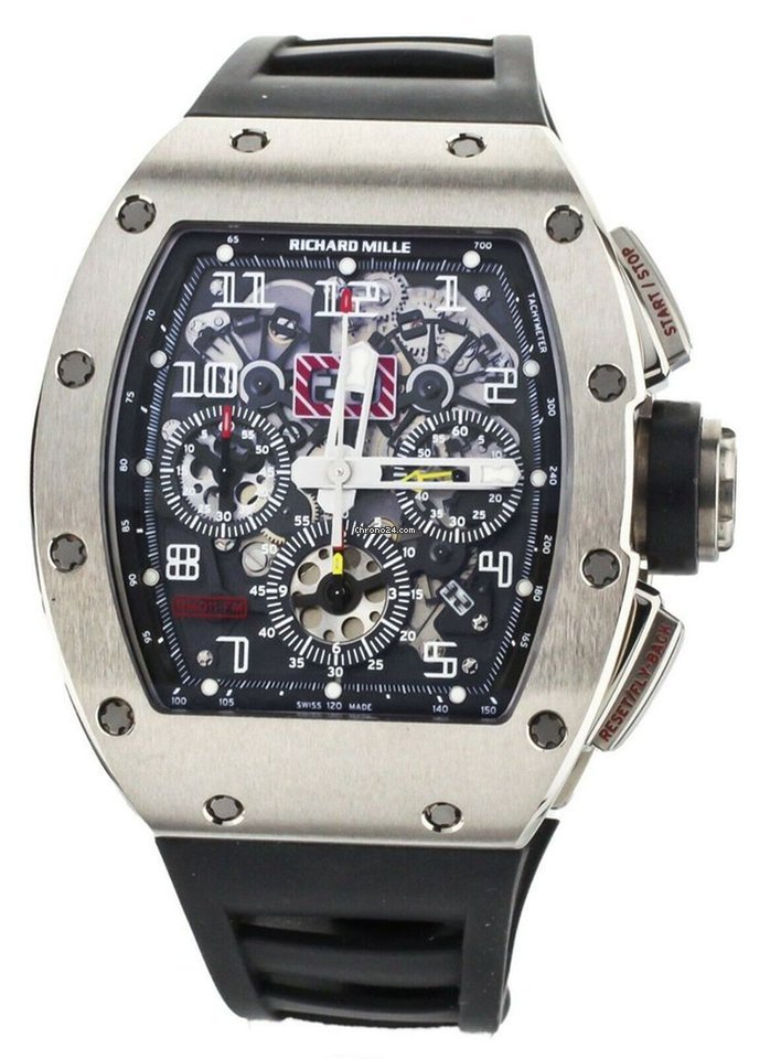 Richard Mille RM011 Titanium Chronograph Annual Calendar RM11-FM Full Set