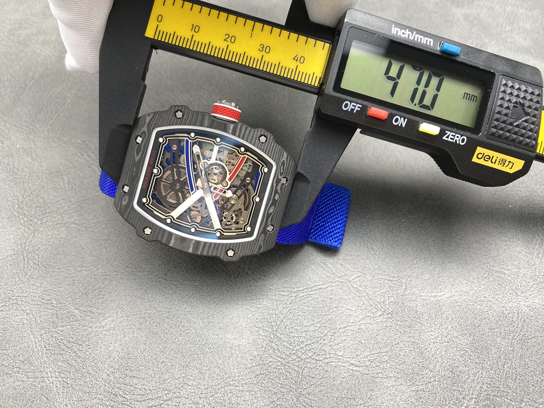 Best Replica Richard Mille RM 67-02 V4 Super Clone Watch - 47mm Carbon Case