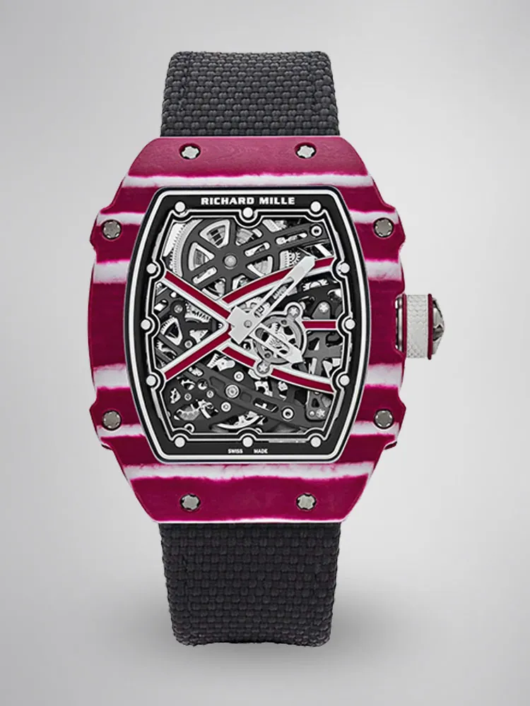 UMI RM67-02 Carbon Fiber 7.8mm Ultra-Thin 1:1 Super Clone Mechanical Watch Integrated Movement