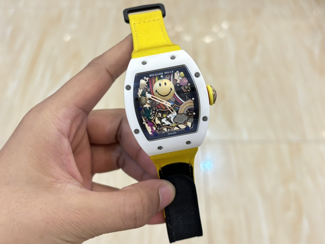 Replica Richard Mille RM 88 Smiley Super Clone Watch – Swiss Automatic Tourbillon, Openworked Dial