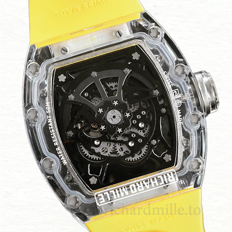 Richard Mille RM35-02 Men Automatic Watch Rubber Band
