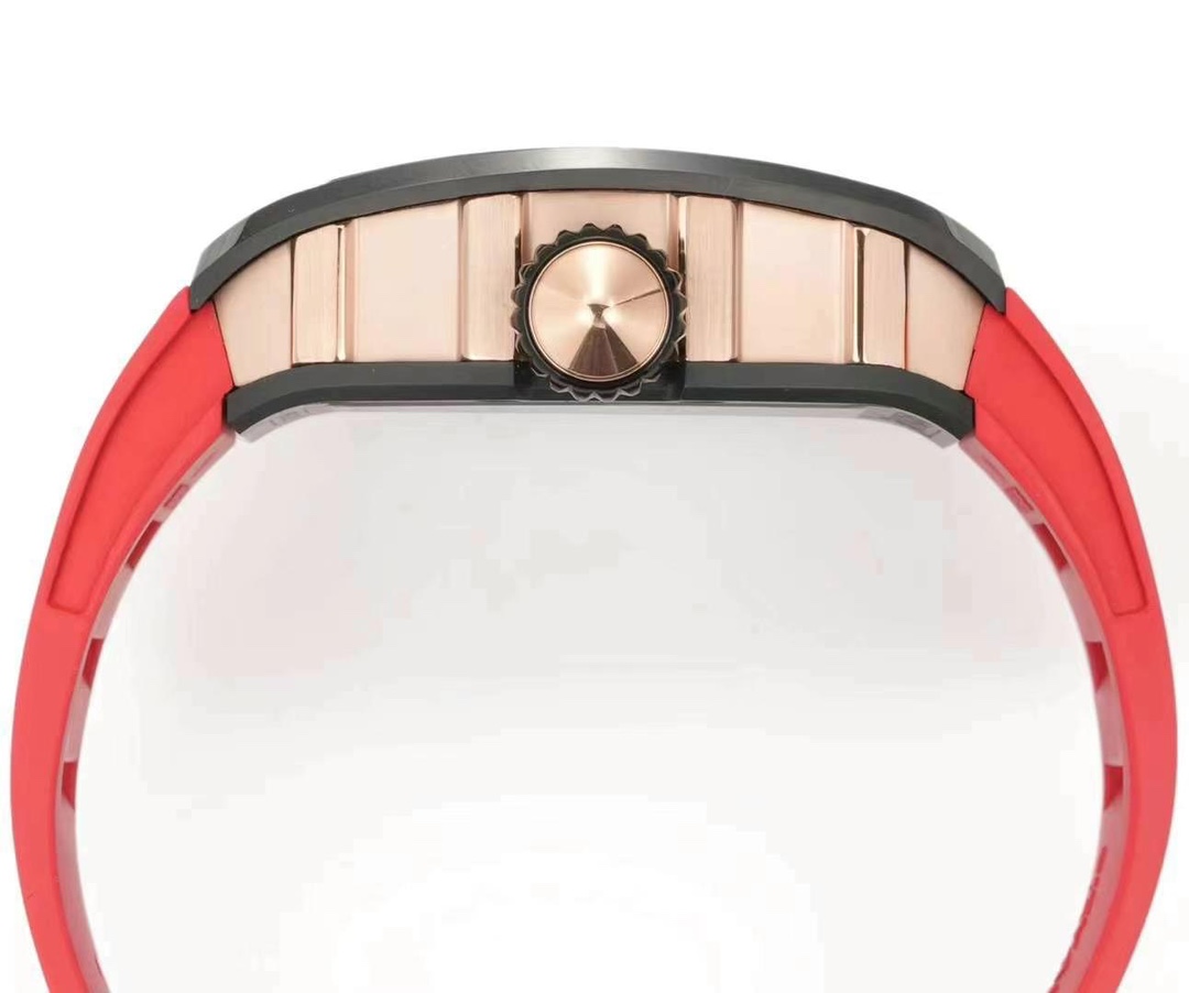 Replica Richard Mille RM S10 Koi Tourbillon Watch – Red Rubber Strap, Quality