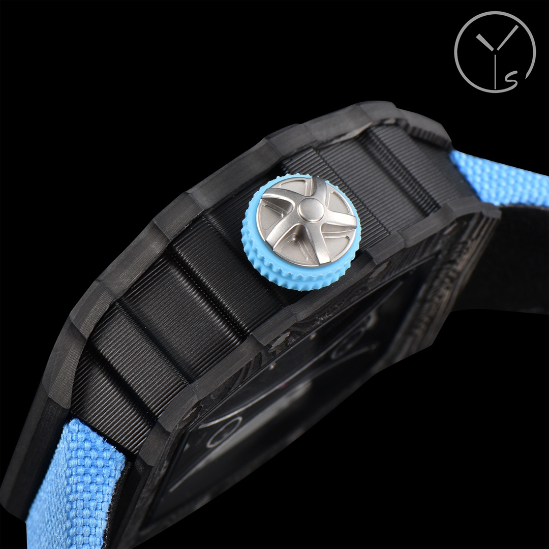 Richard Mille RM53-01 Tourbillon Replica Men's Watch Carbon Fiber Case