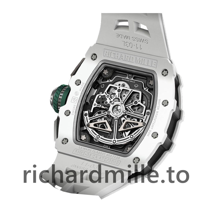 Richard Mille RM 11-03 Green & Silver Dial Watch